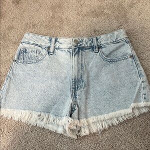 Pacsun Womens High Waist Jean Shorts